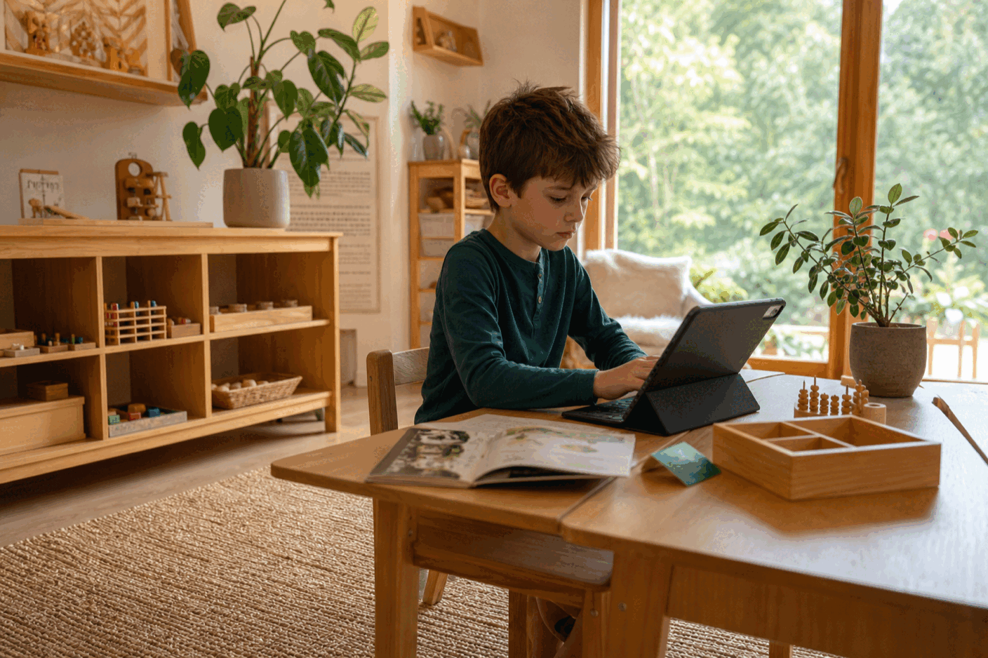 Inteligencia Artificial en la educación y método Montessori
